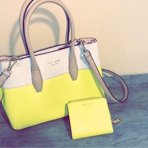 Kate spade bag and wallet